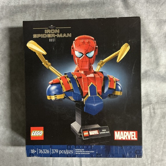 LEGO® Other - Lego Marvel Avengers Infinity Saga Iron Spider-Man Bust 76326 Set Sealed New